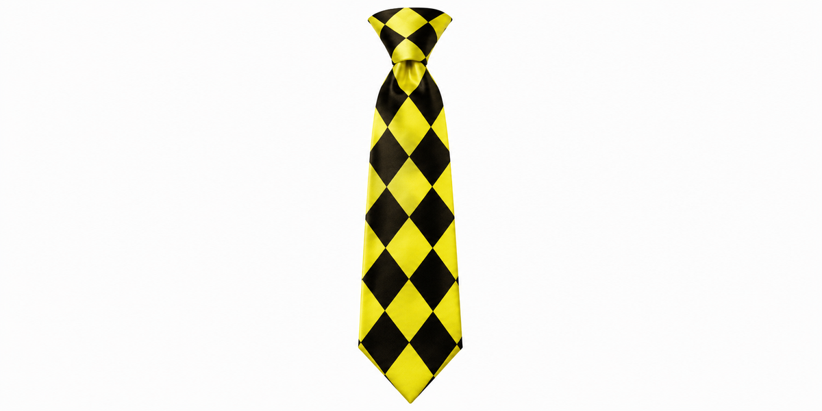 Autumn glow inspired tie