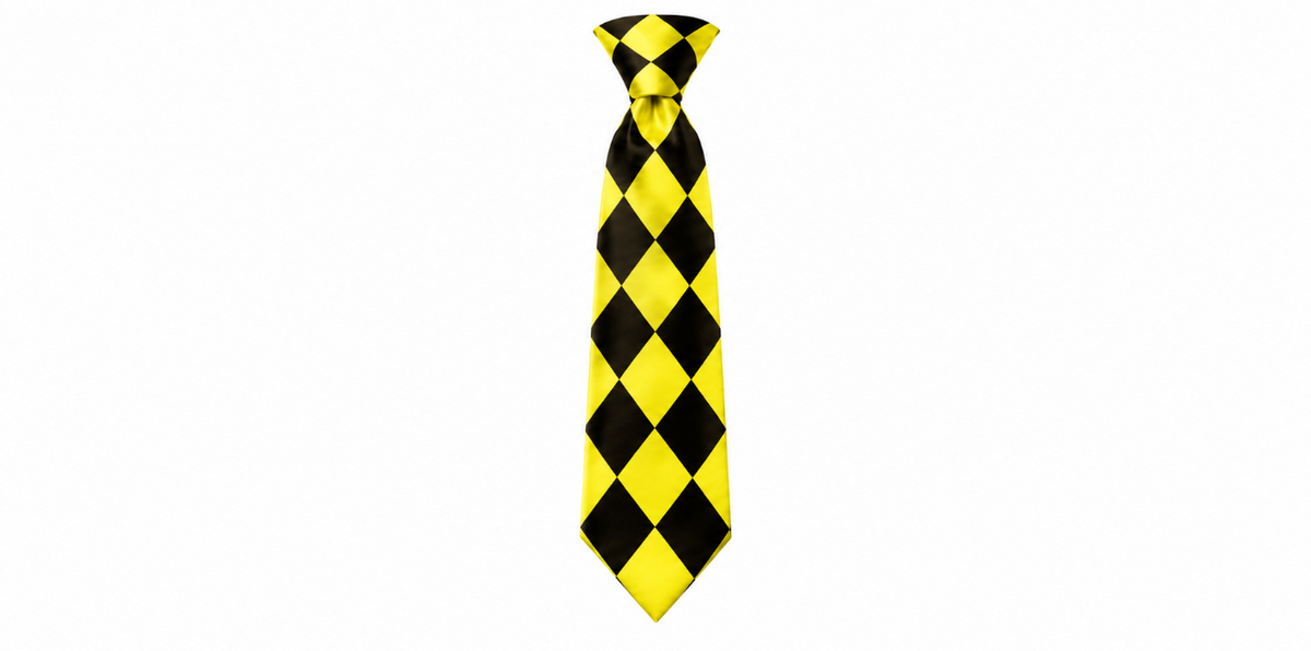 Autumn glow inspired tie